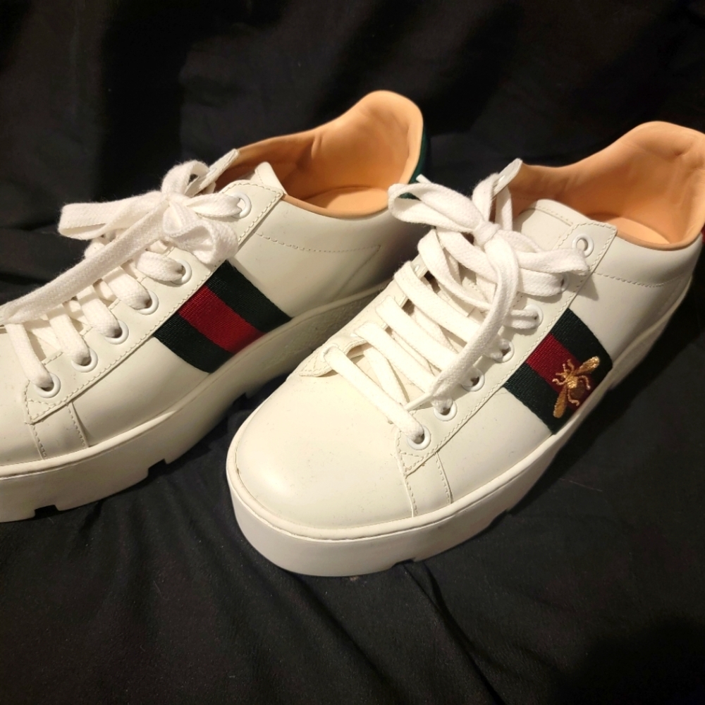Gucci platform shoes